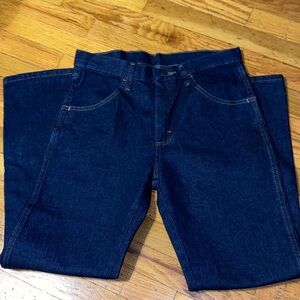 Rustler Men's Dark Blue Relaxed Jeans